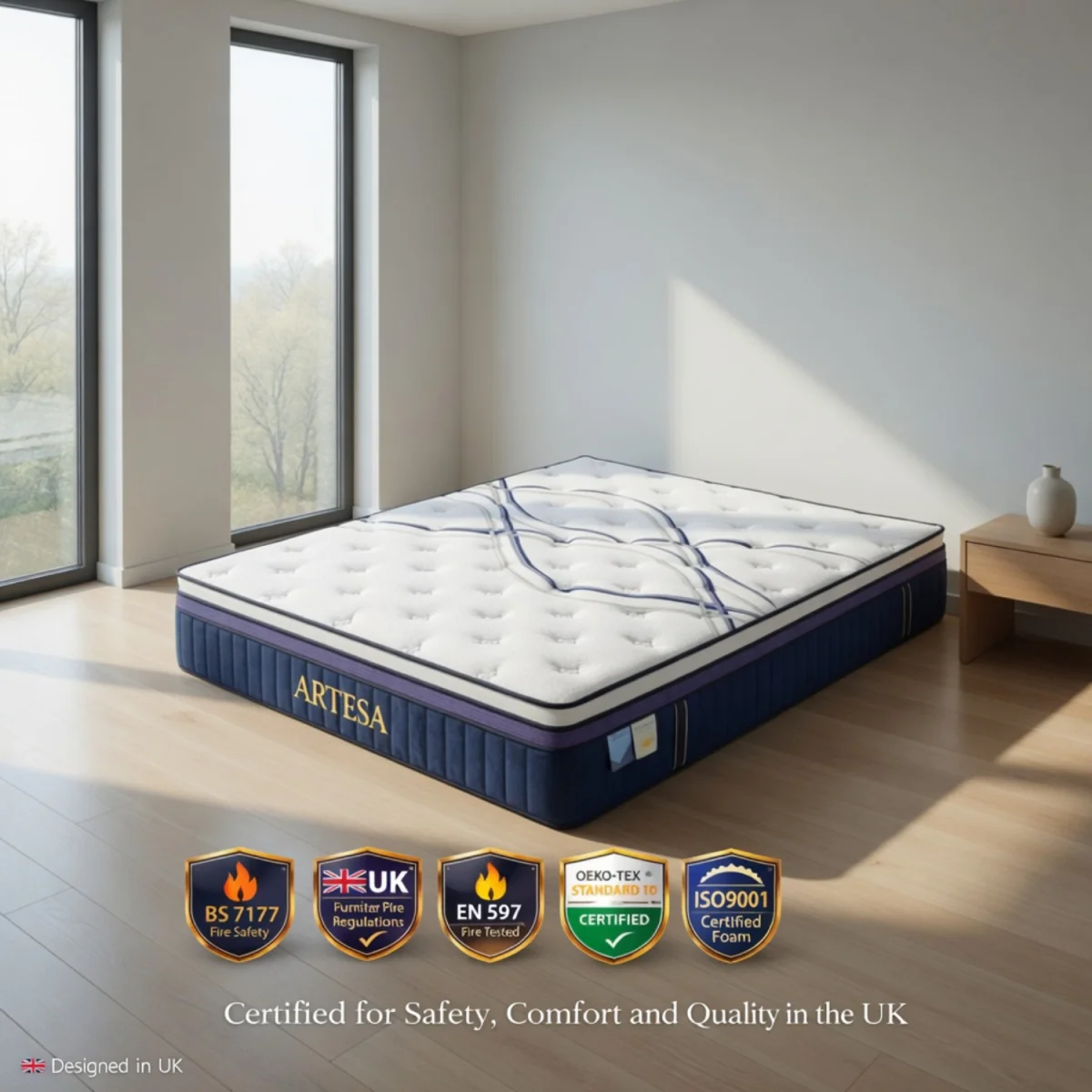 Artesa Dreams Luxury Double Mattress - White – image 10