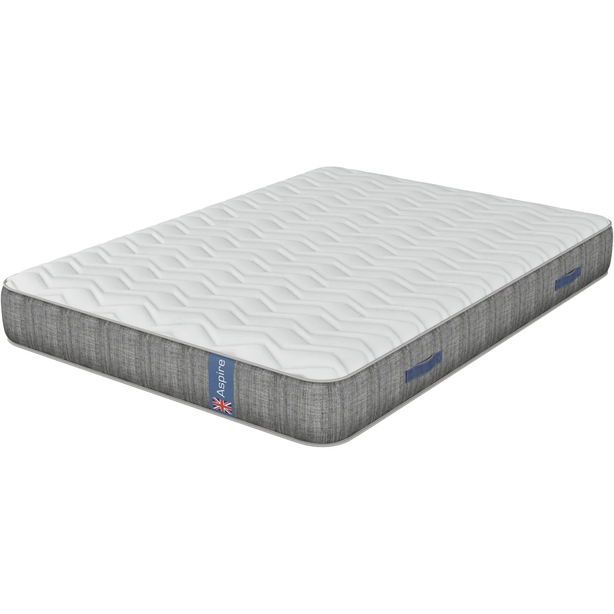 FlexRest Pocket Hybrid Memory Foam Mattress Medium Comfort 23cm - White – image 4