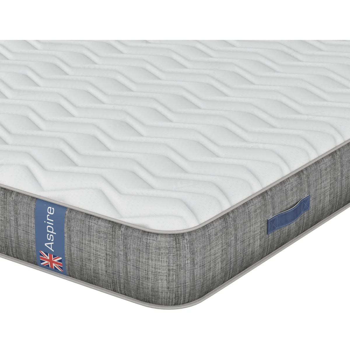 FlexRest Pocket Hybrid Memory Foam Mattress Medium Comfort 23cm - White – image 5