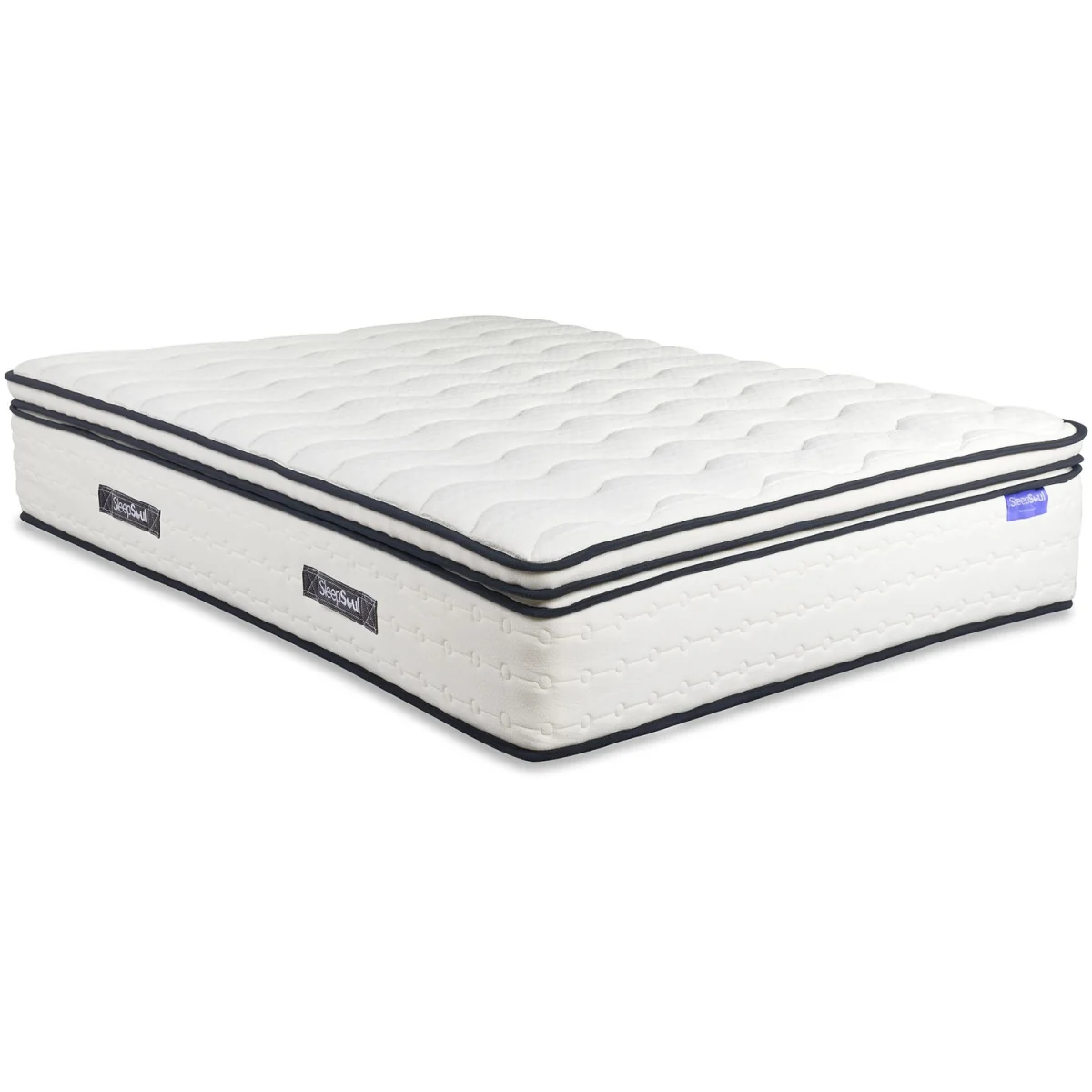 SleepSoul Space 2000 Pocket Mattress - White / Single – image 2