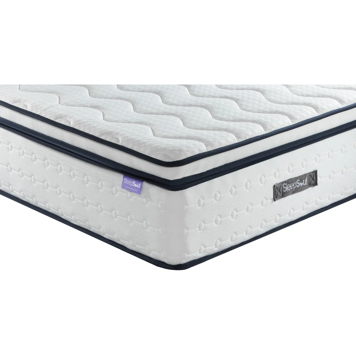 SleepSoul Space 2000 Pocket Mattress - White / Single – image 4