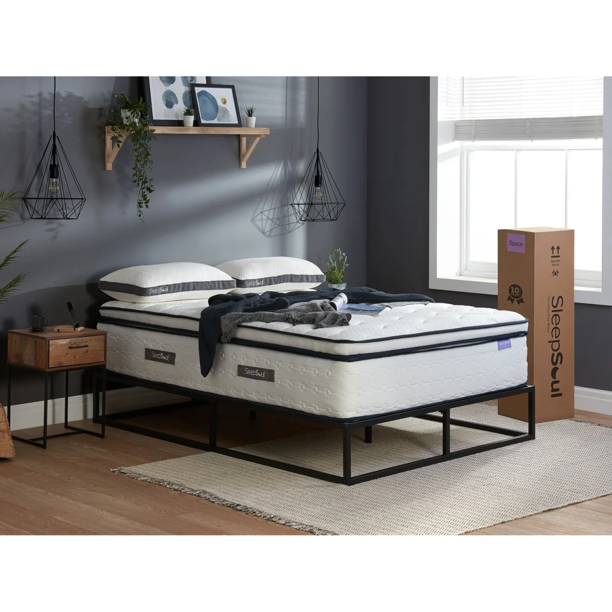 SleepSoul Space 2000 Pocket Mattress - White / Single – image 6