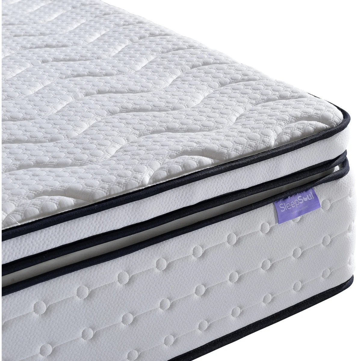 SleepSoul Space 2000 Pocket Mattress - White / Single – image 7