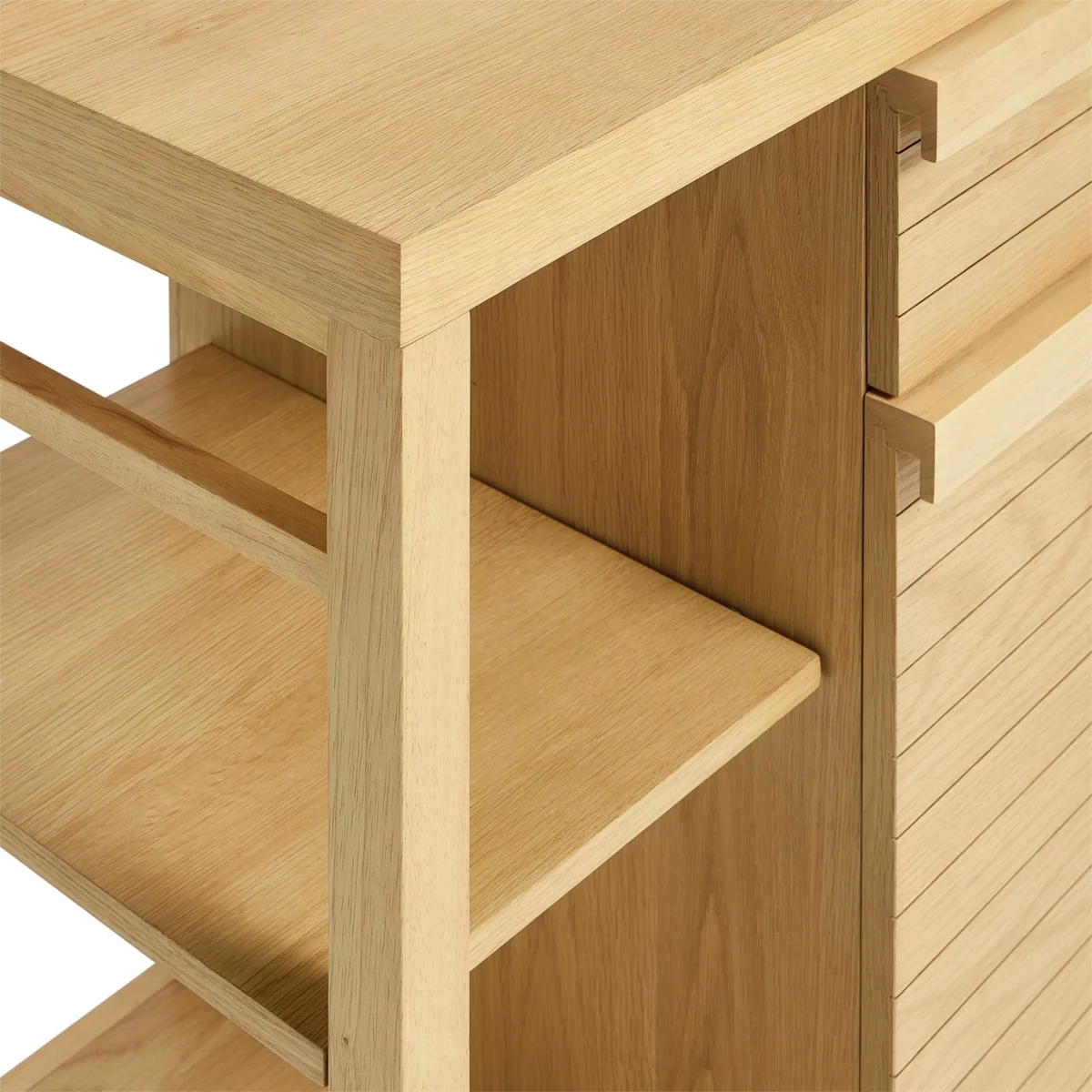 Habitat Leif Kitchen Trolley - Oak – image 7