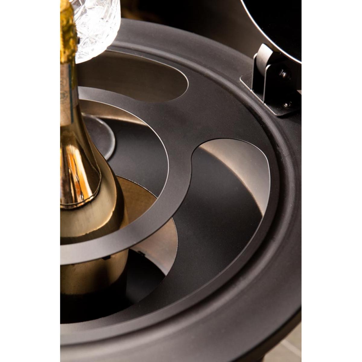 Black & Gold Disco Ball Drinks Trolley Cart – image 8