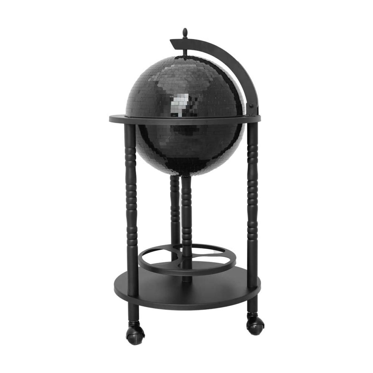 All-Black Disco Ball Drinks Trolley Cart – image 2