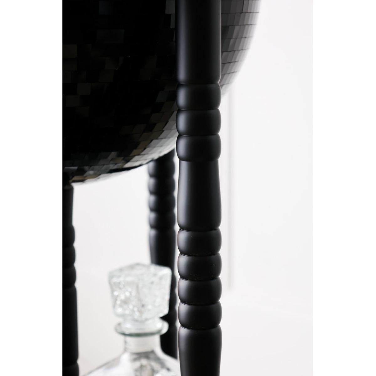All-Black Disco Ball Drinks Trolley Cart – image 6