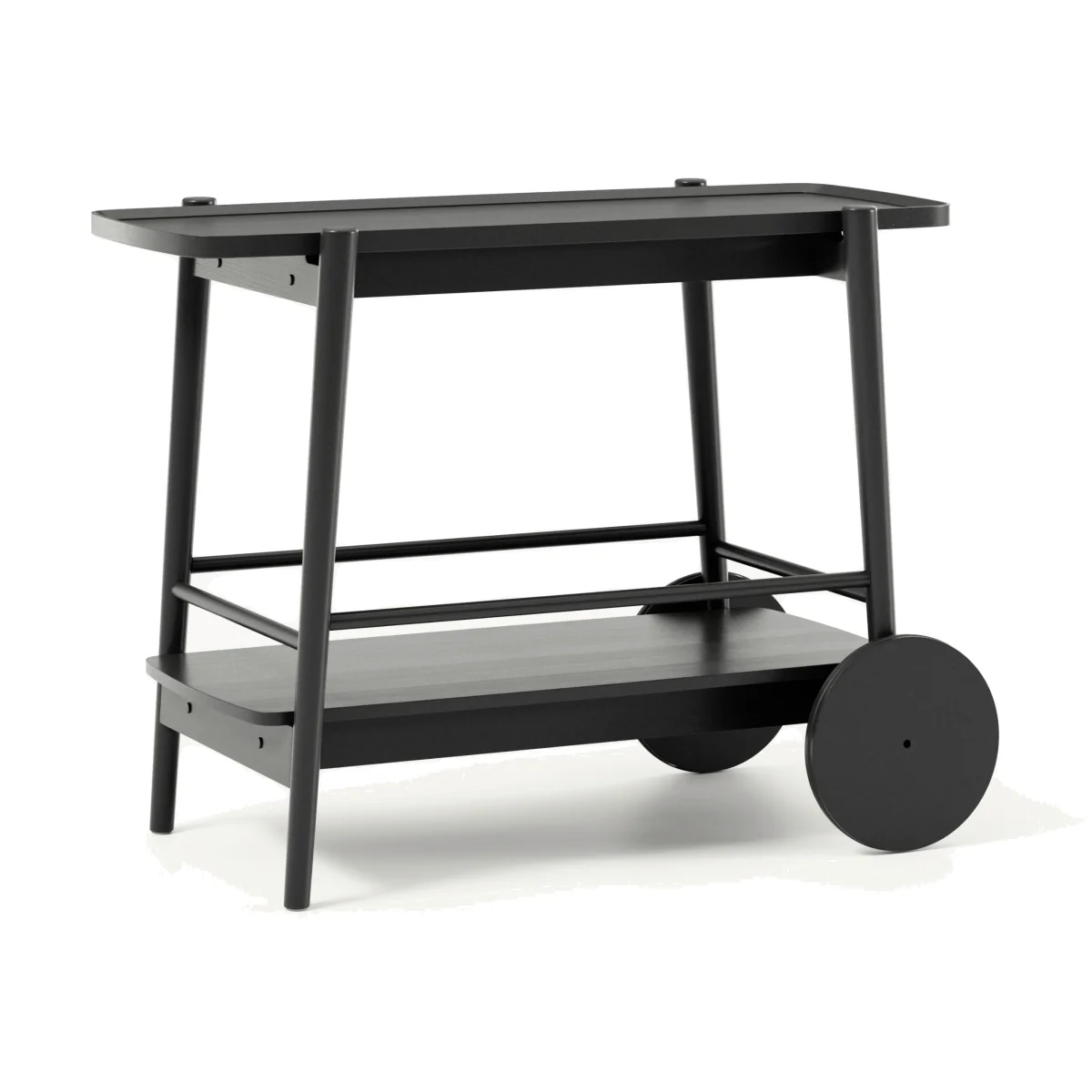 Wooden Drinks Trolley Libby – image 1