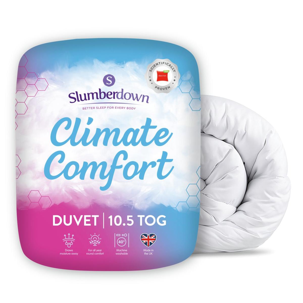 Slumberdown Climate Comfort 10.5 Tog Duvet - Superking – image 2