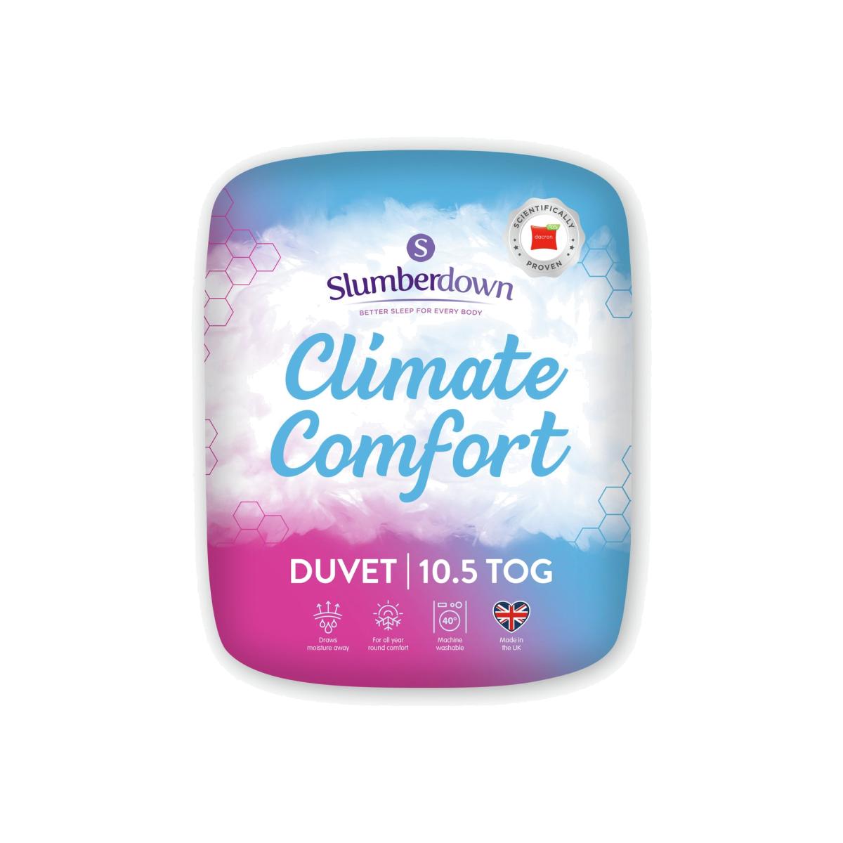 Slumberdown Climate Comfort 10.5 Tog Duvet - Superking – image 1