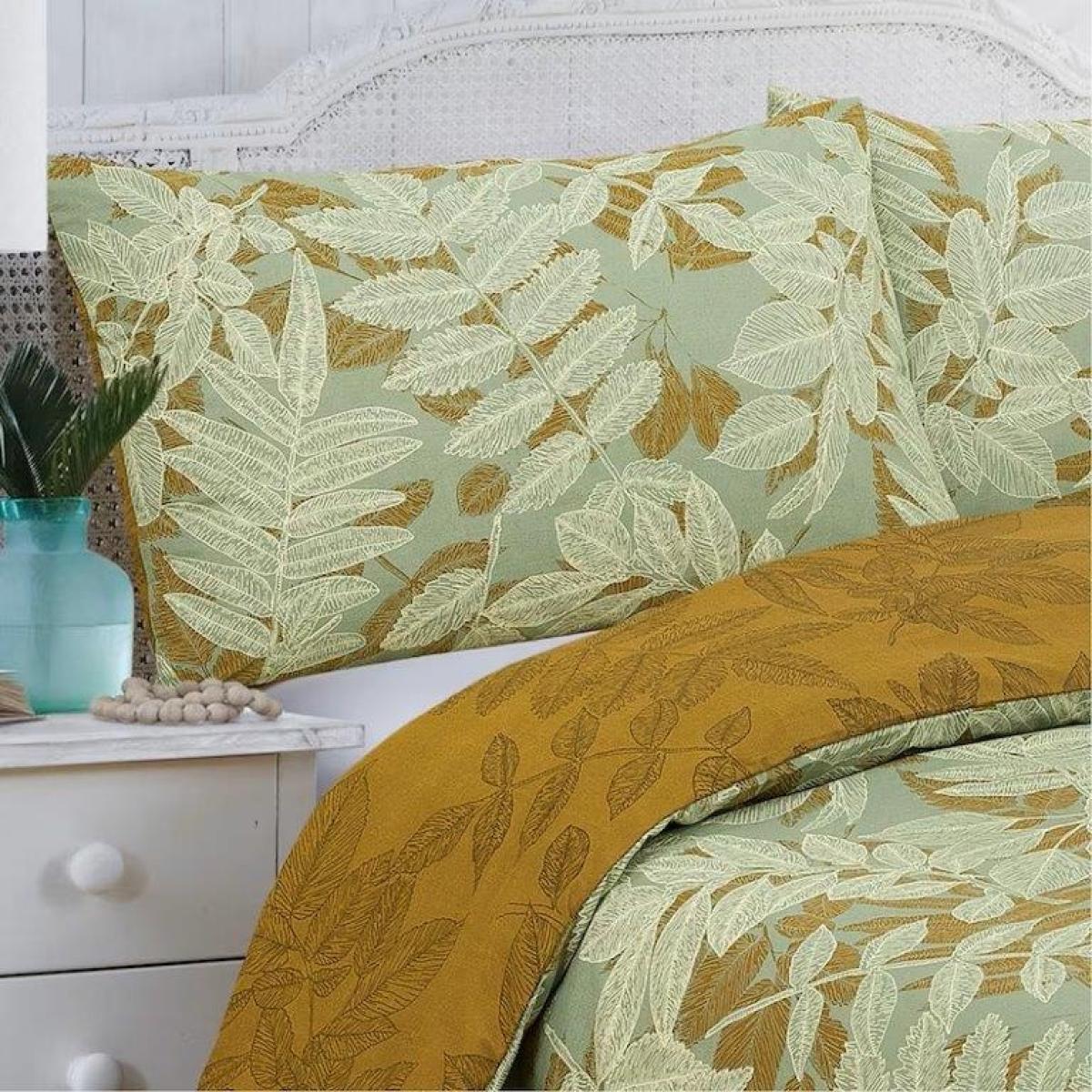 Vantona Maurice Duvet Set - Green - Superking – image 2