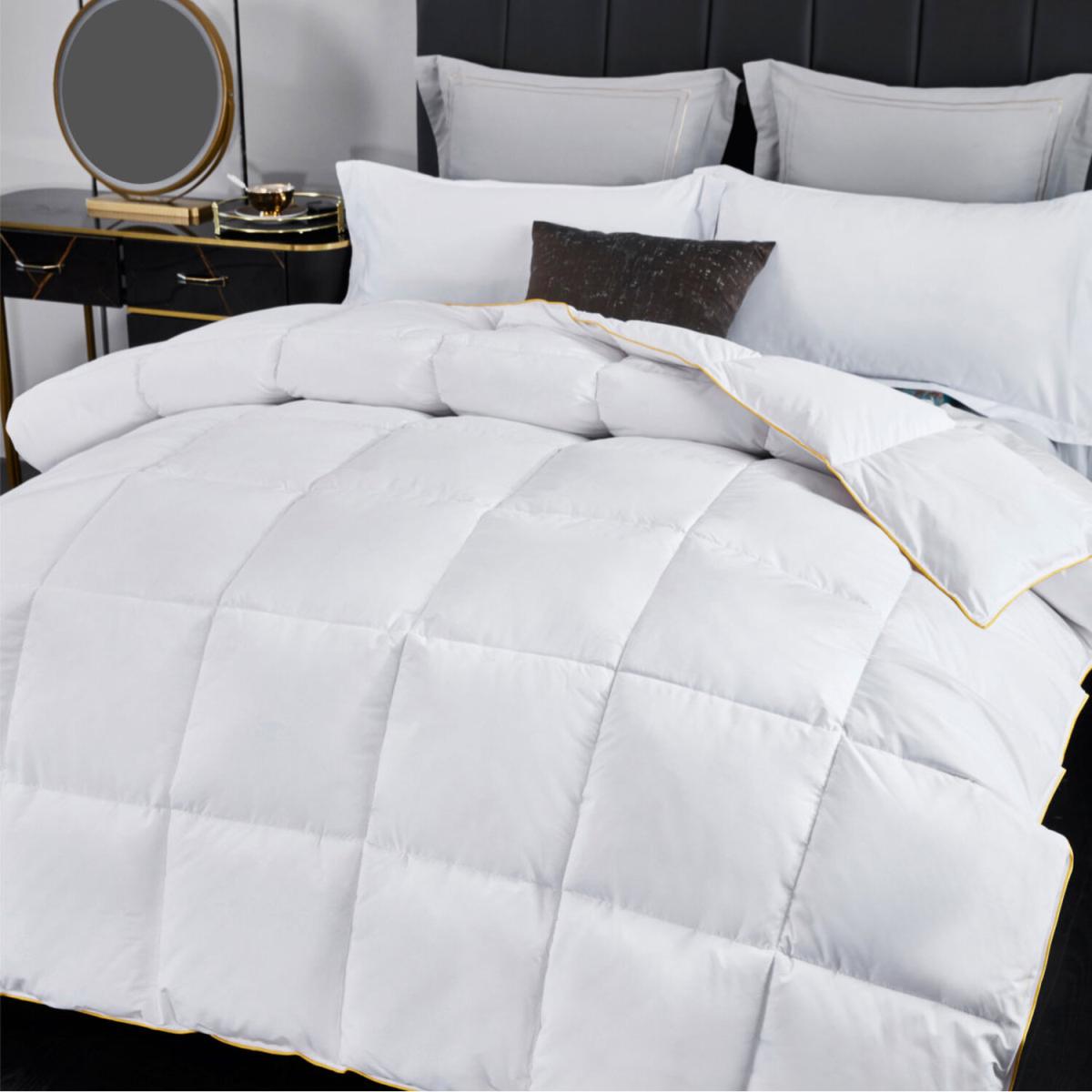 16.5 Tog Goose Feather and Down Duvet - White / Superking – image 3