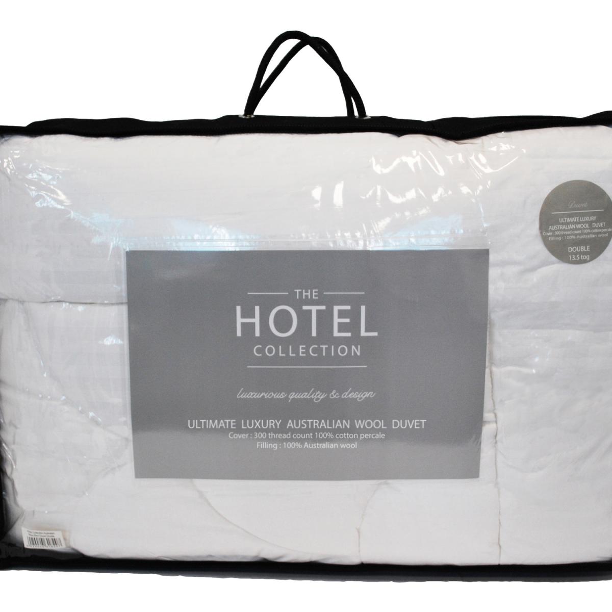 5* 10.5 tog Australian Wool Duvet - White / Super King size – image 3