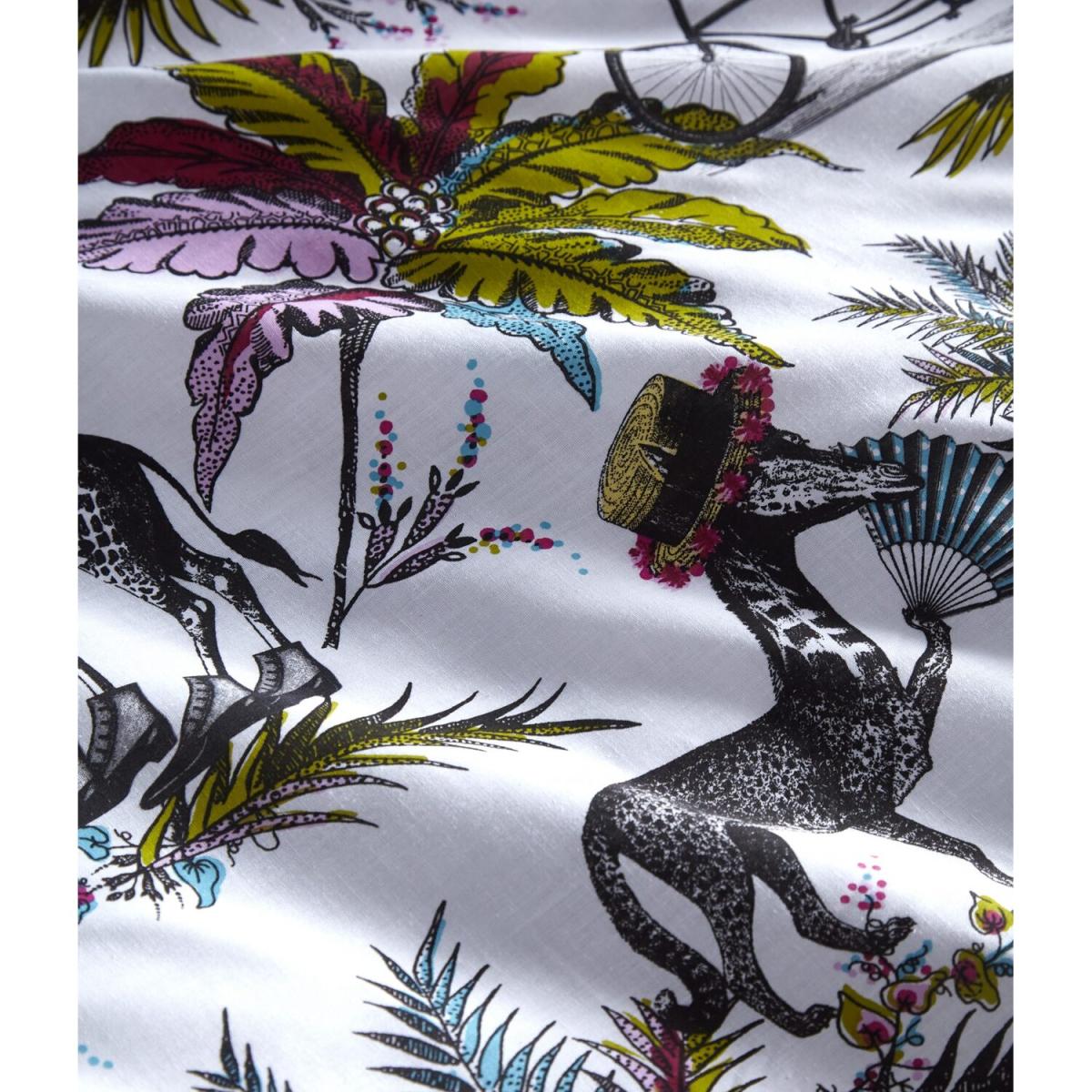 Safari Jumble Duvet Set - White / Superking – image 4