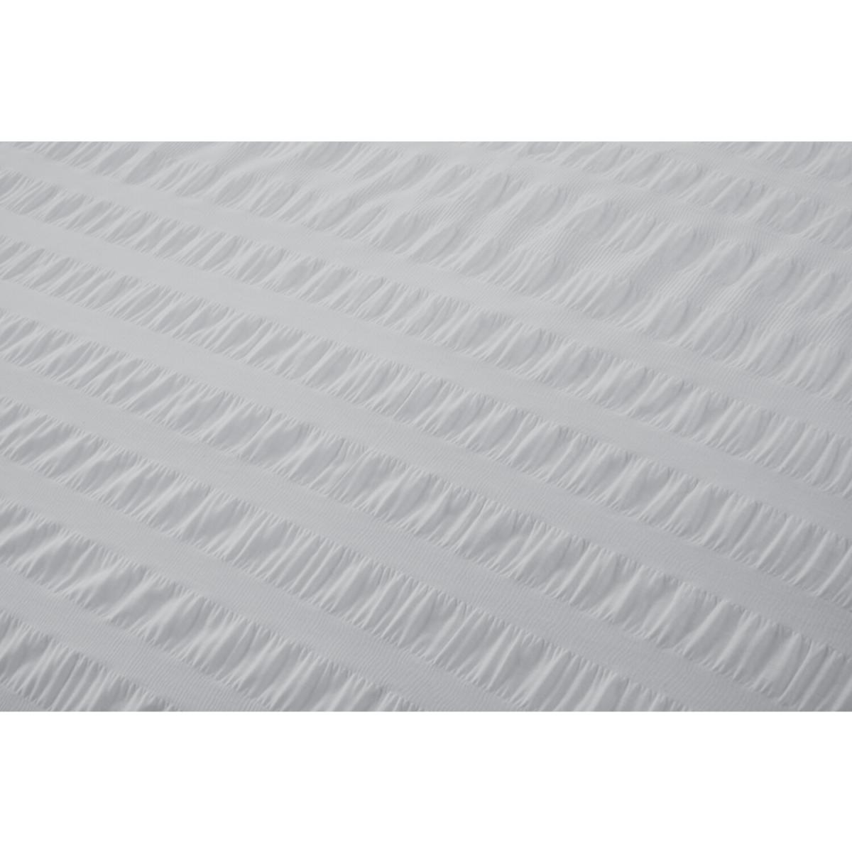 Seersucker Duvet Set - Black / Superking – image 8