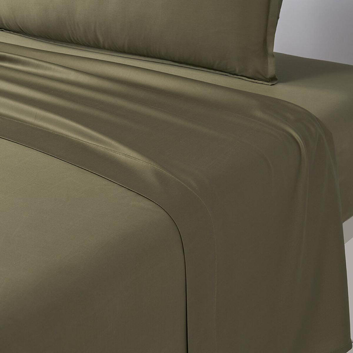 Kenzo - KZIconic Tencel Fitted Sheet - Safari - King – image 1