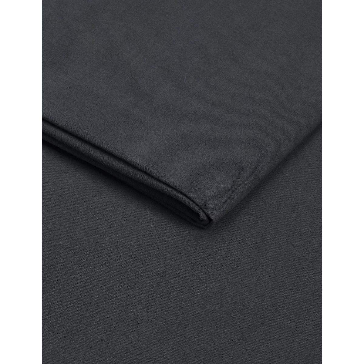 M&S Pure Brushed Cotton Fitted Sheet - 5FT - Blush, Blush,Grey Marl,Biscuit,Midnight Navy,Charcoal,Sage,Chambray,White,Silver Grey,Duck Egg,Sand,Seafoam – image 2