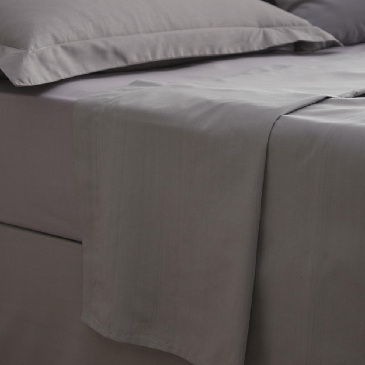 Plain Dyed Flat Sheet - Grey / King – image 1