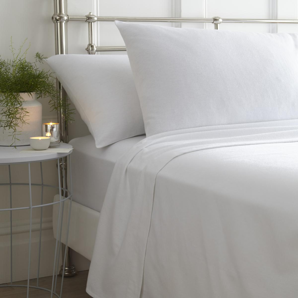 Flannelette Sheet Set - Grey / King – image 3