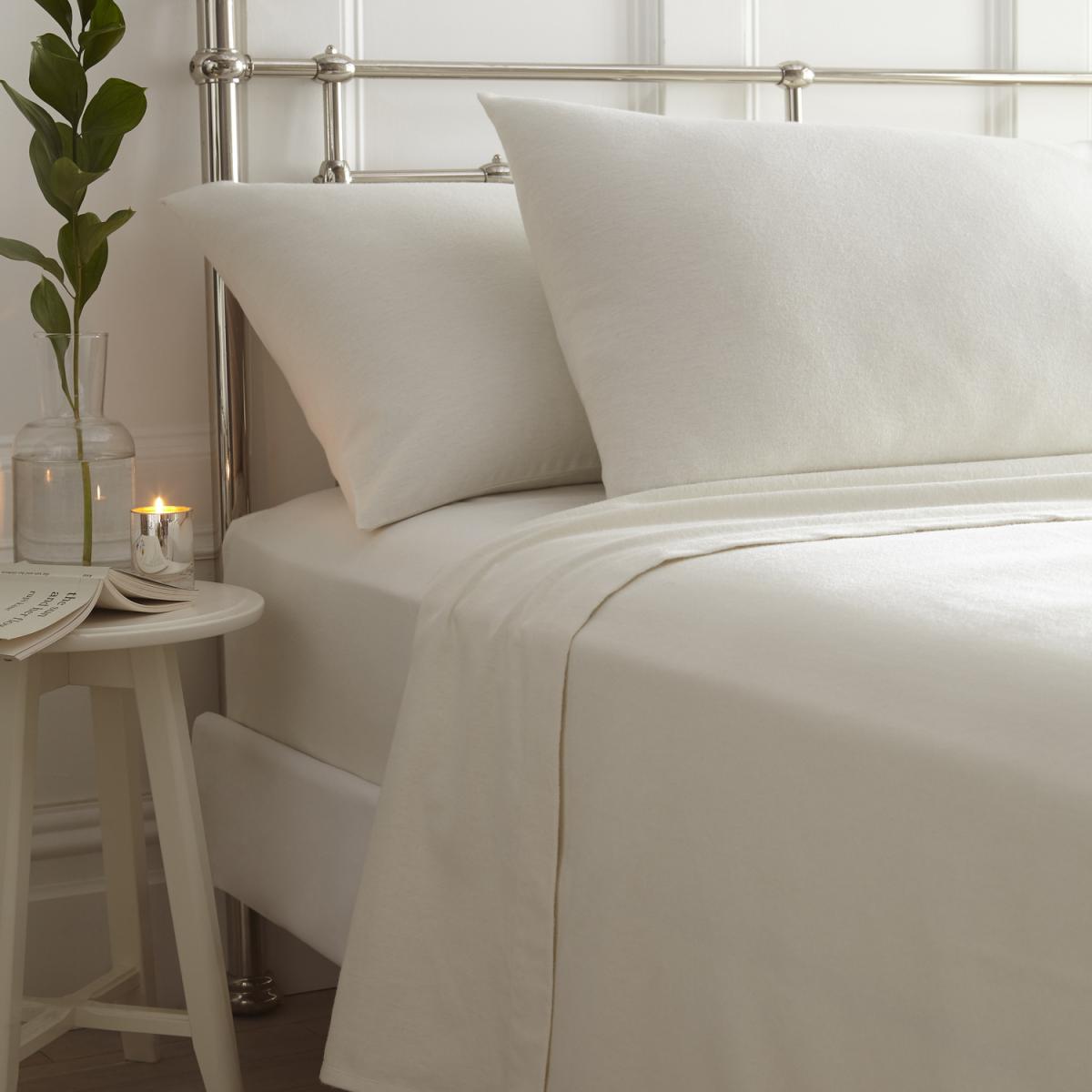 Flannelette Sheet Set - Grey / King – image 4