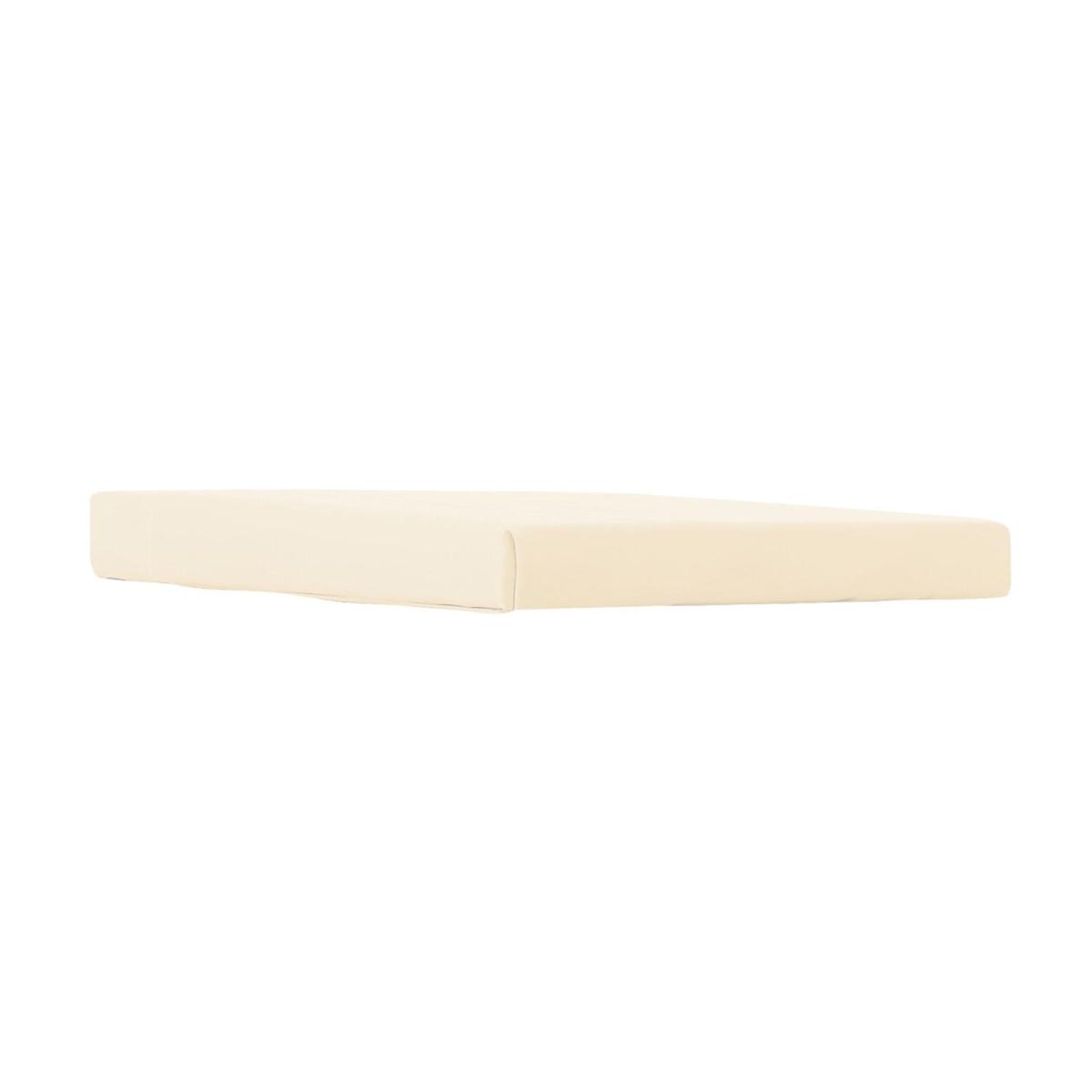 Jersey Cotton Deep Fitted Sheet - BM151 - Ivory / King – image 2