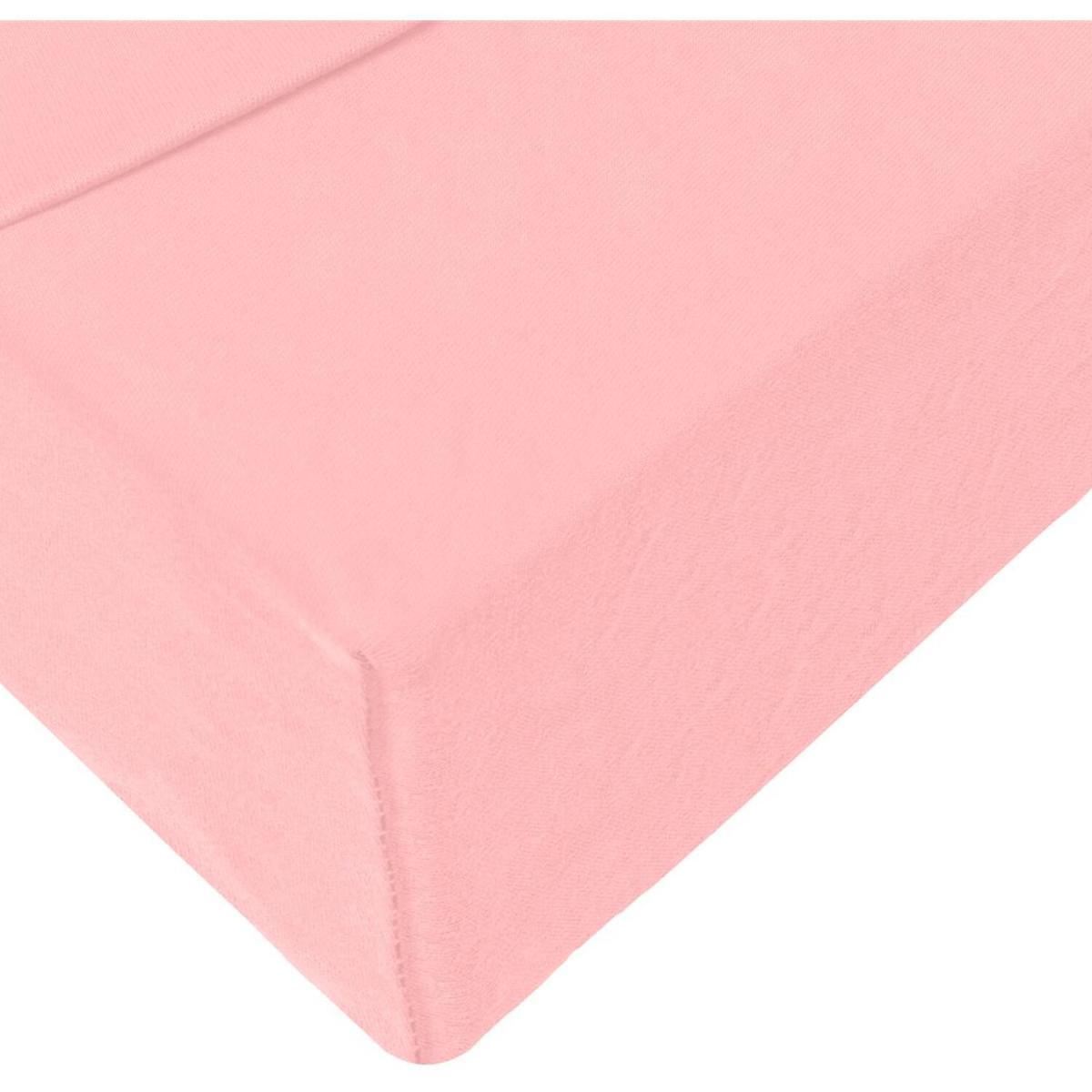Silky Jersey Cotton Fitted Sheets - Pink / King – image 2