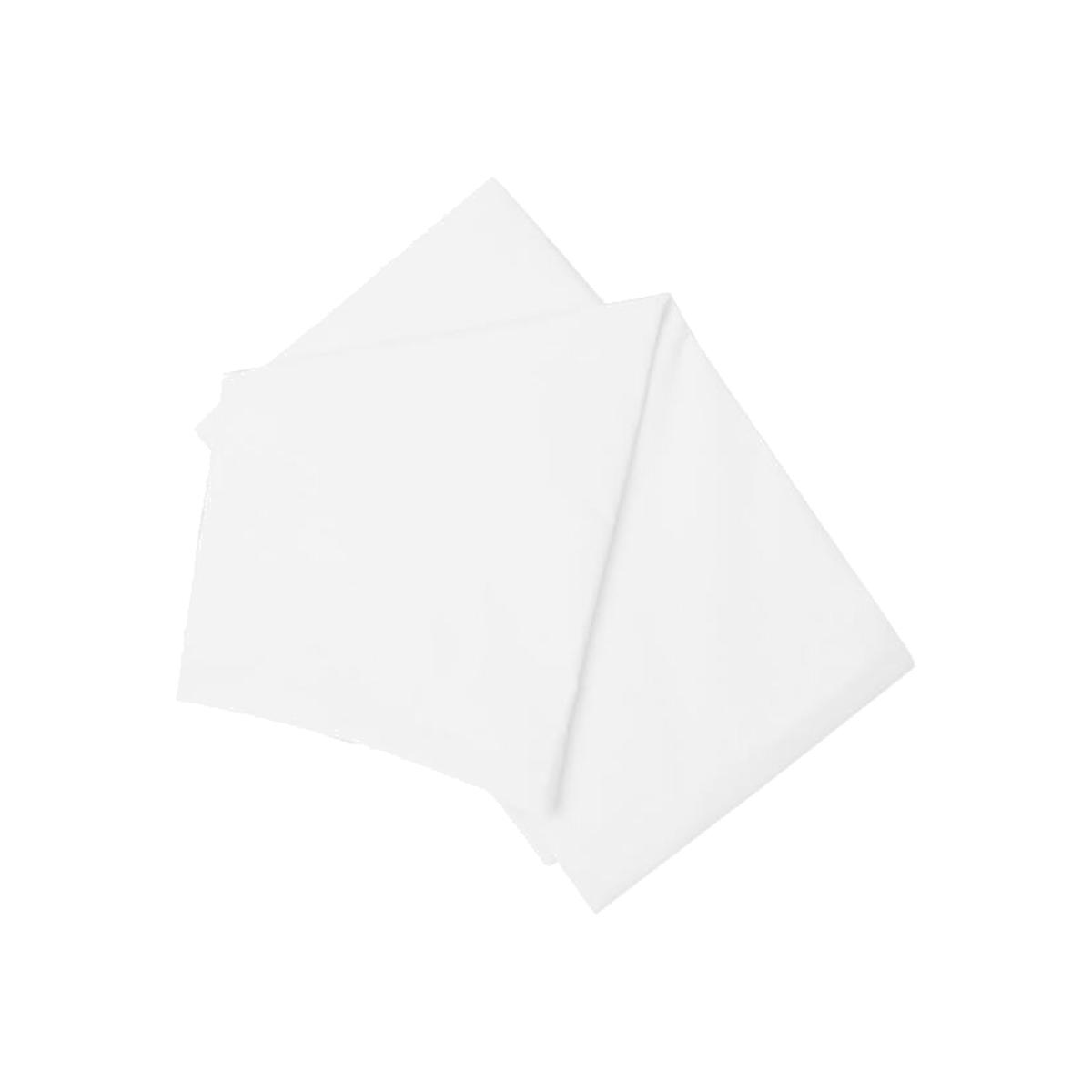 Brushed Cotton Fitted Sheet - BM303 - White / King – image 1