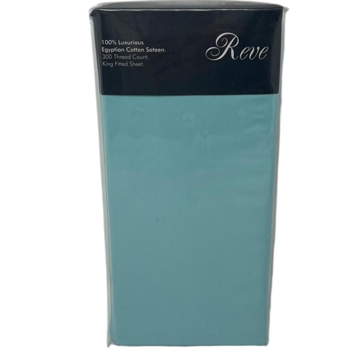 300 Thread Count King Fitted Sheet - Electric – image 2