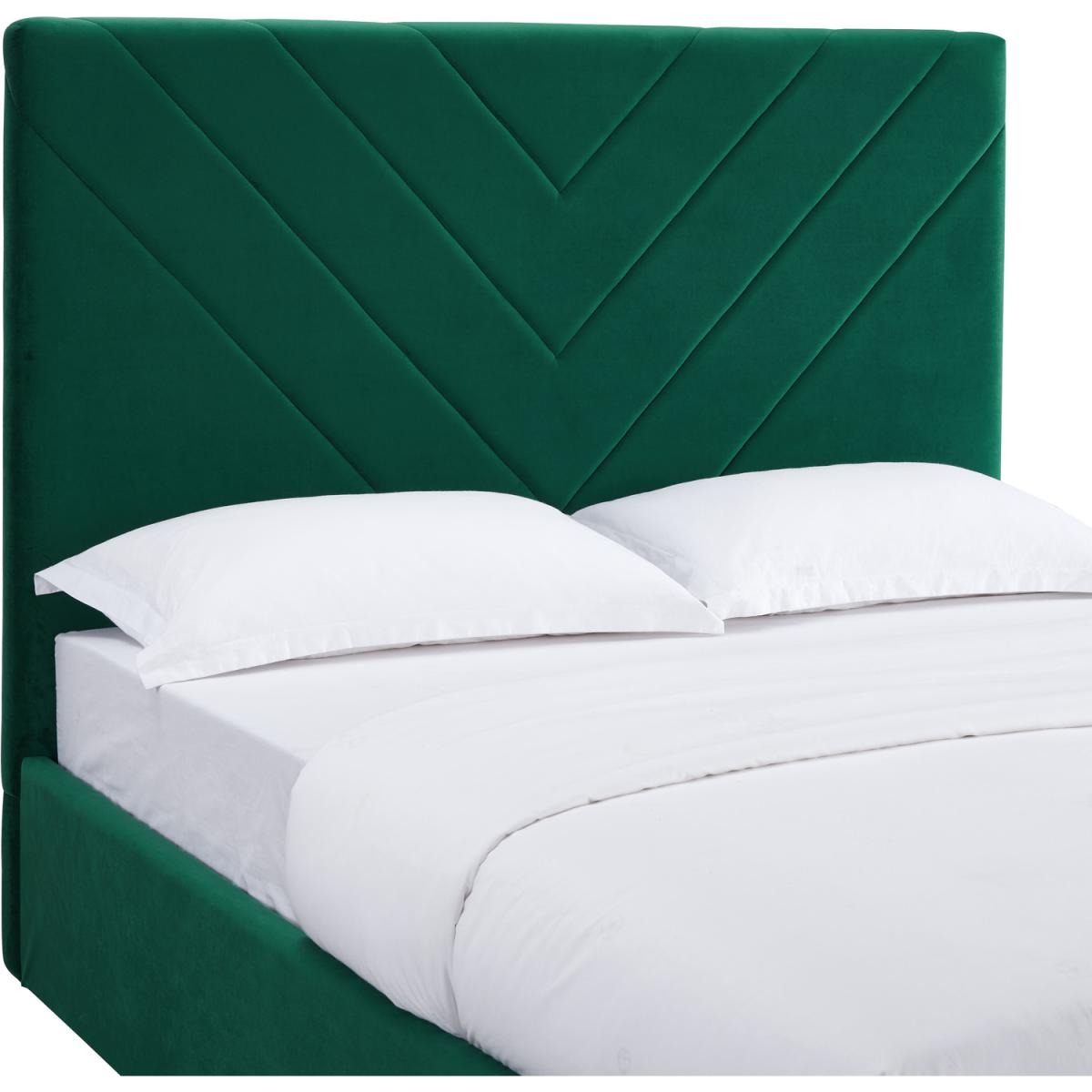 Islington Velvet Bed - Forest Green / King – image 3