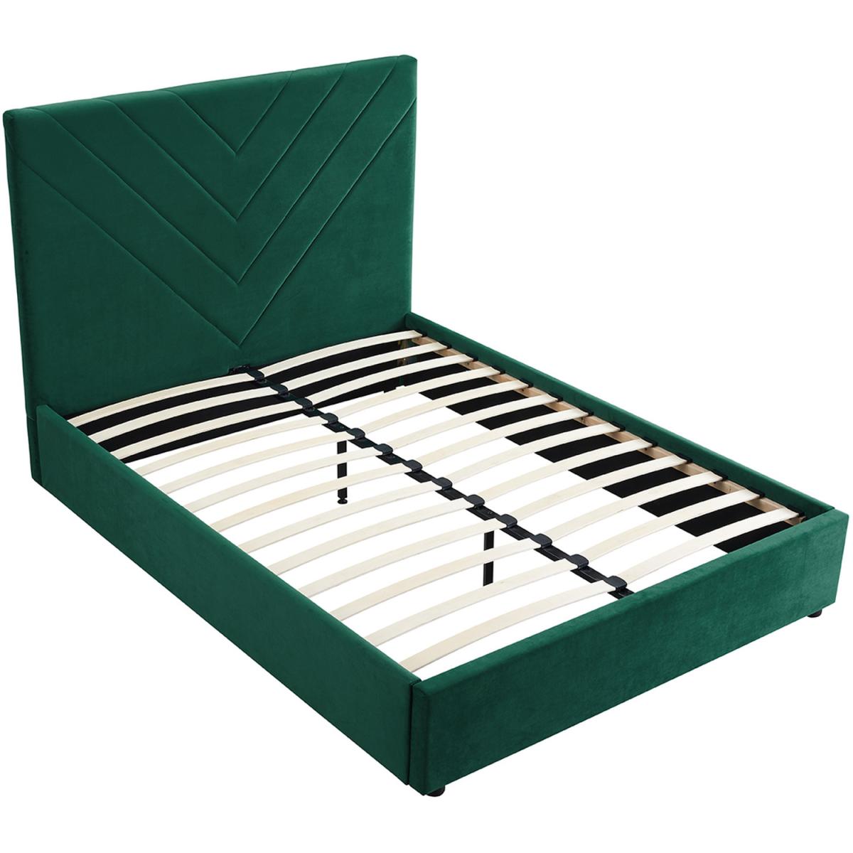 Islington Velvet Bed - Forest Green / King – image 5