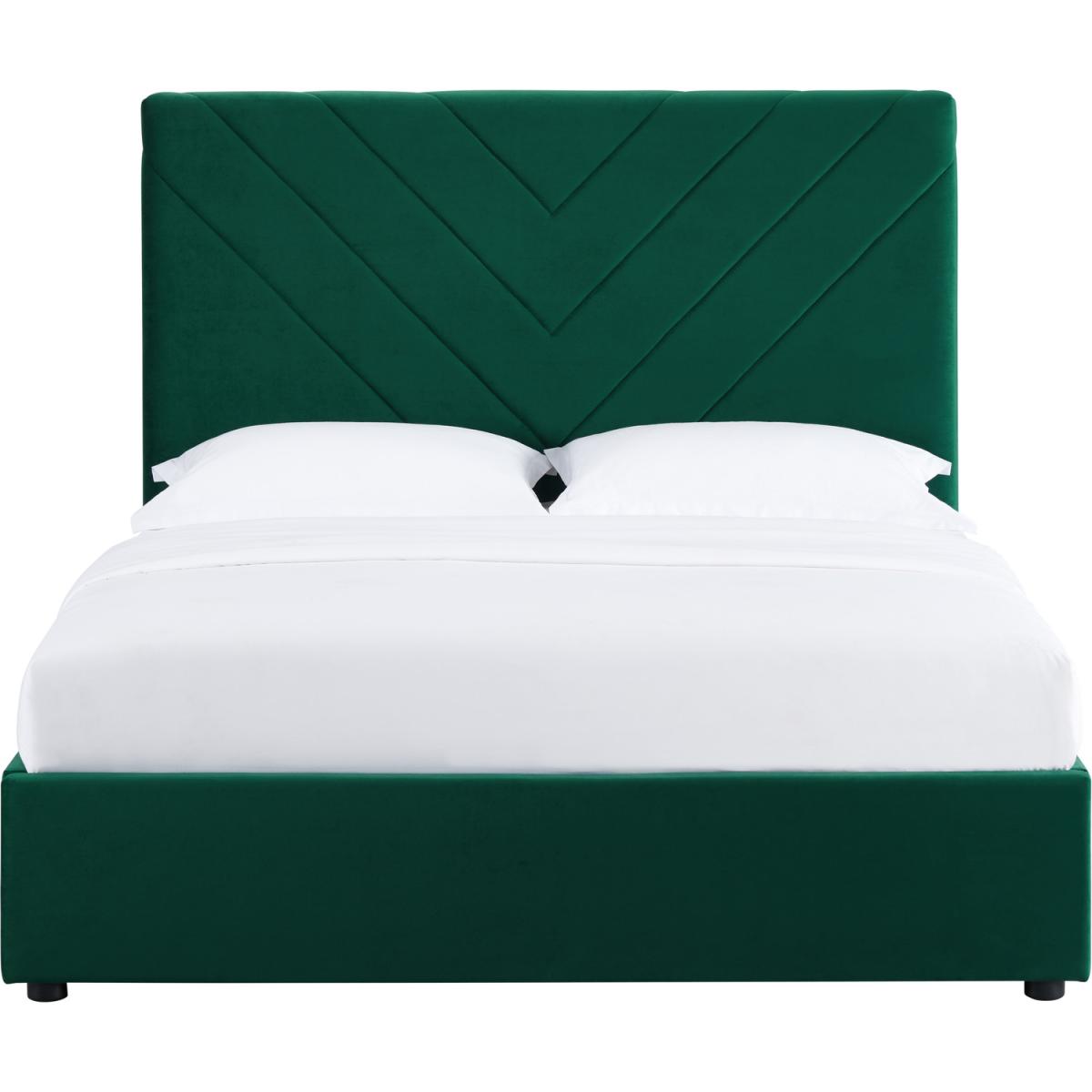 Islington Velvet Bed - Forest Green / King – image 6