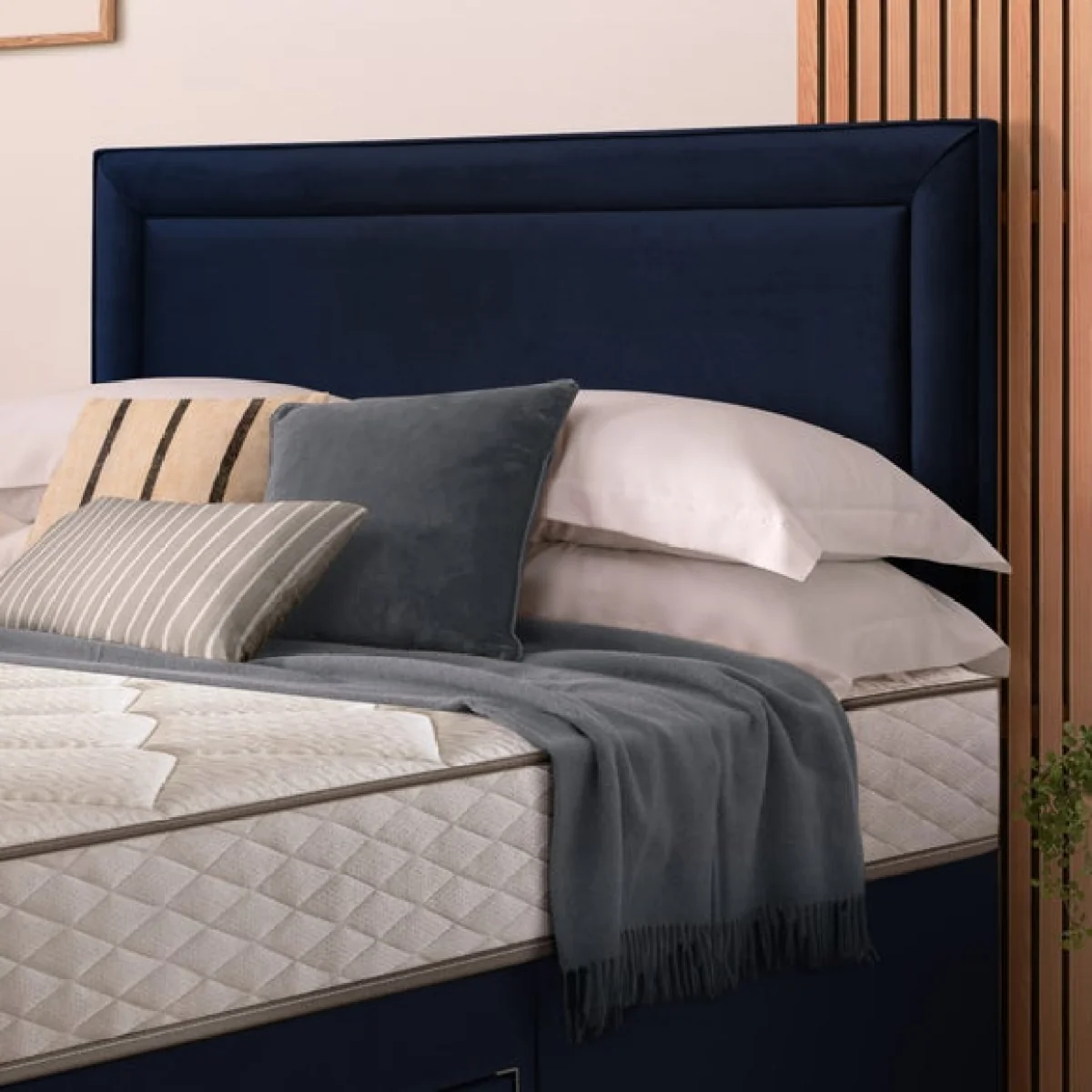 Silentnight Divan Set with Malvern Headboard and 800 Pocket Spring Memory Foam Mattress – image 3