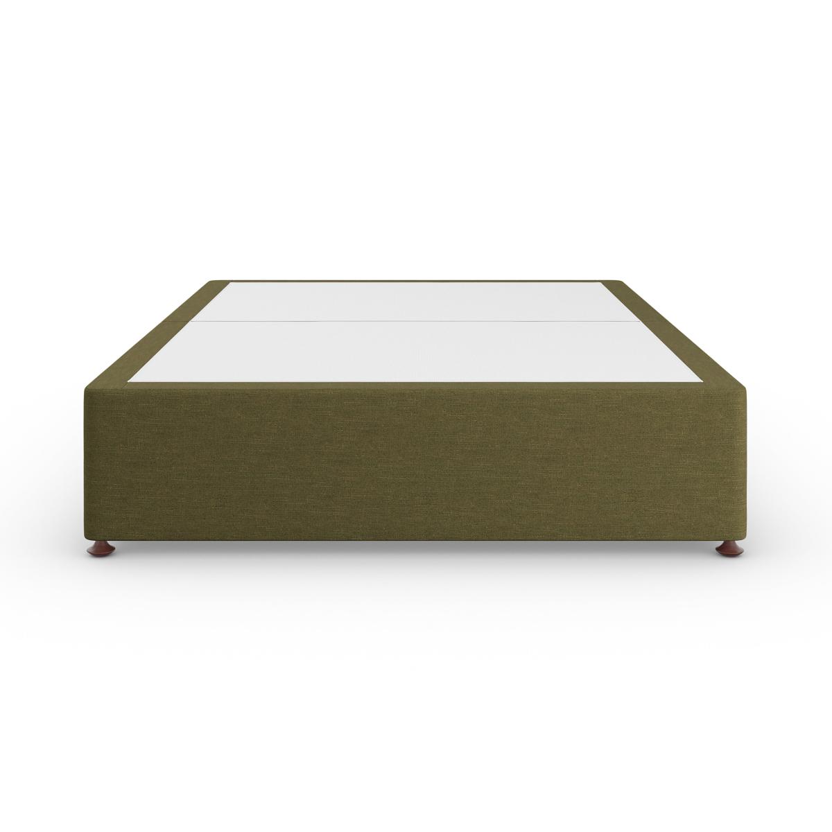 Luxury Divan Base, Linen Olive – image 3