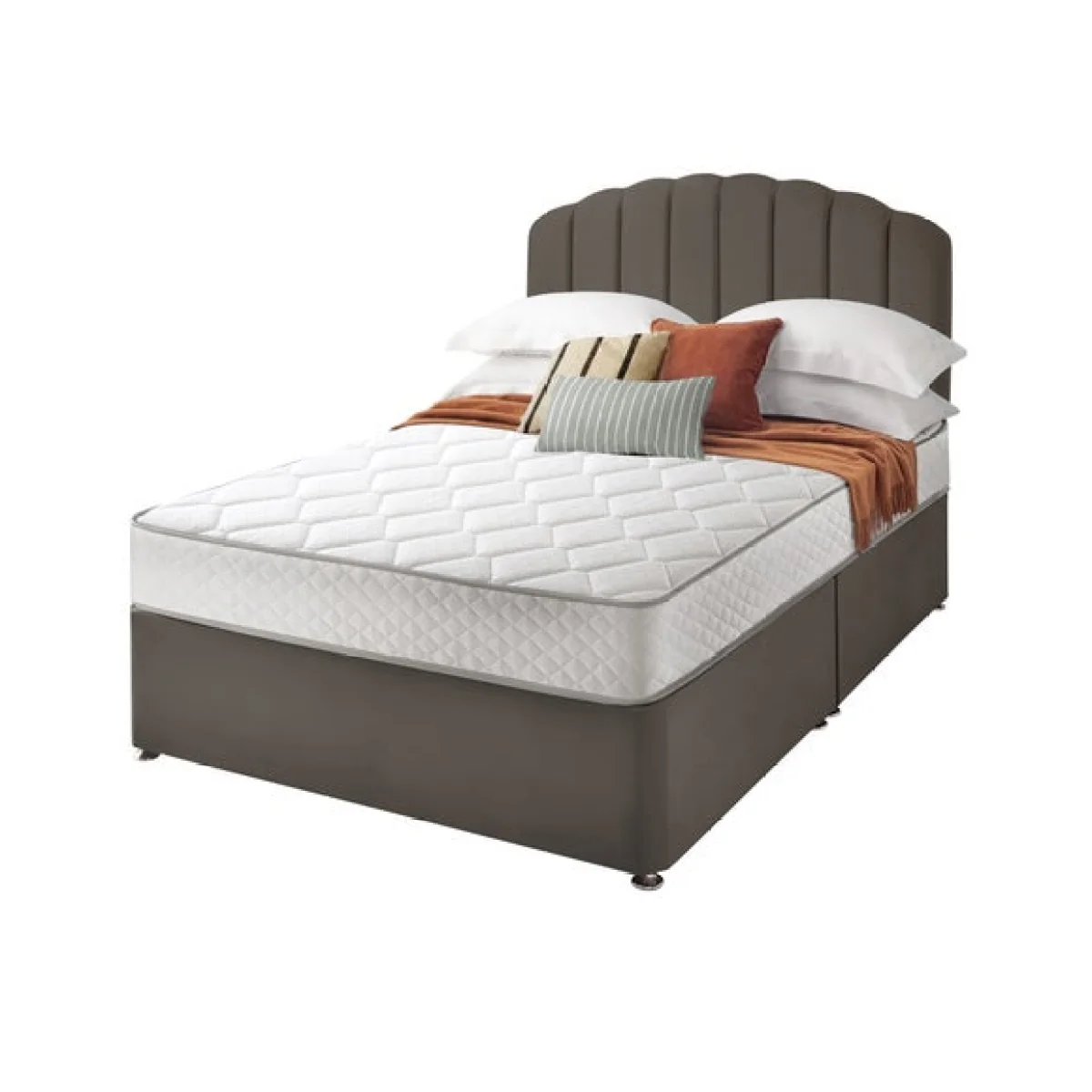 Silentnight Divan Set with Merlin Headboard and 800 Pocket Spring Memory Foam Mattress – image 6