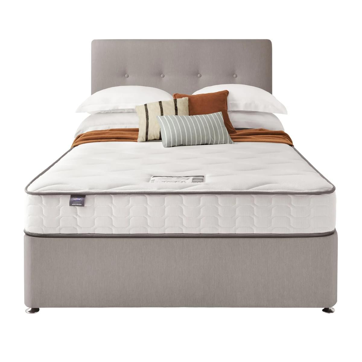 Return - Silentnight Divan Bed With Francisco Fabric Headboard, Single – image 6
