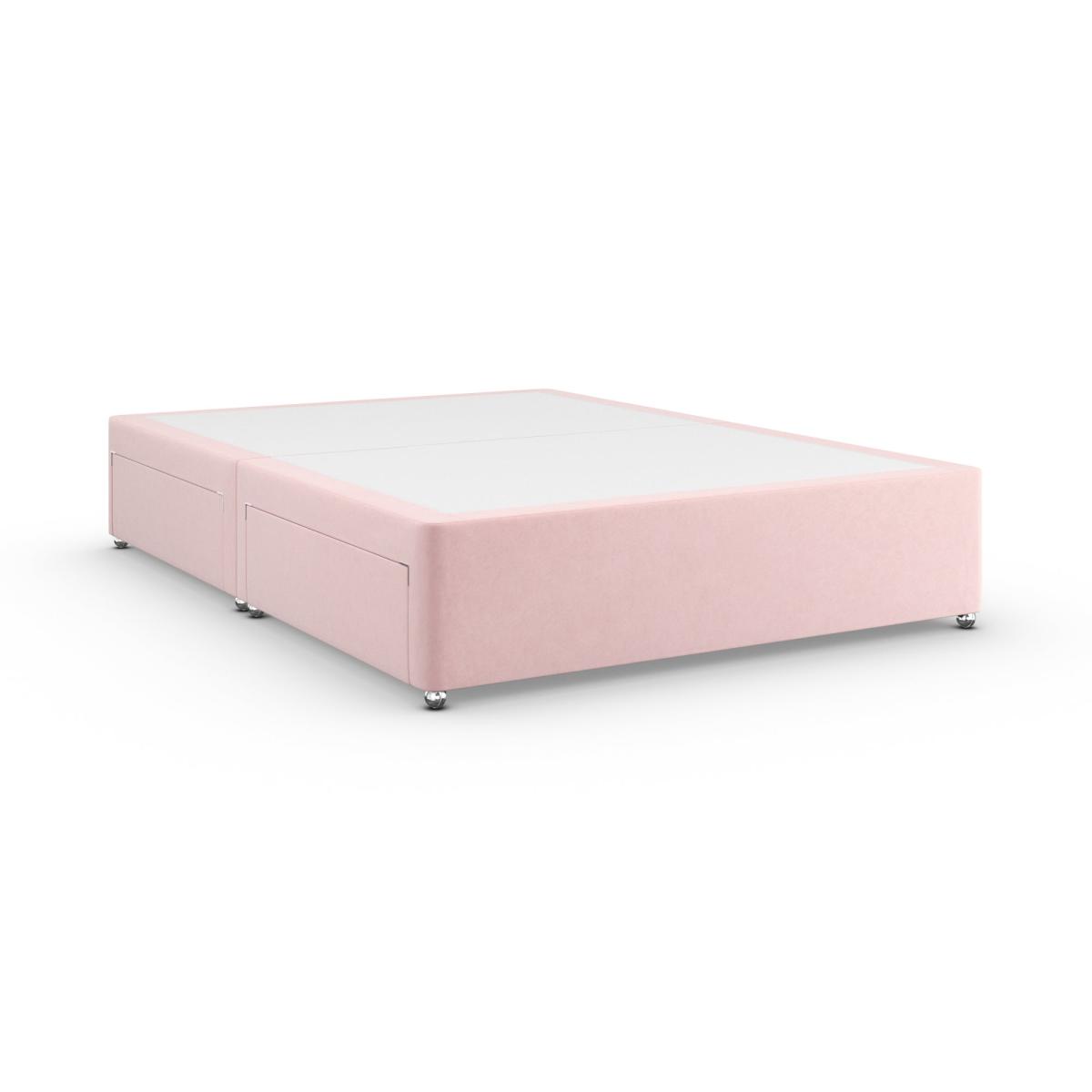 Luxury Velvet Divan Base Blush – image 2