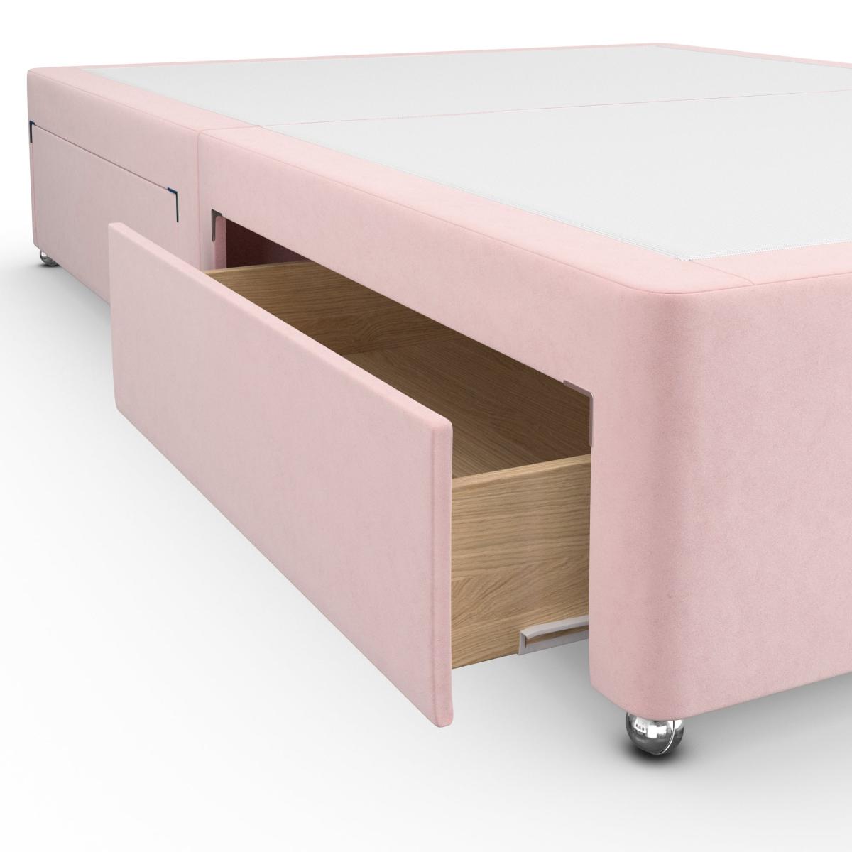 Luxury Velvet Divan Base Blush – image 5