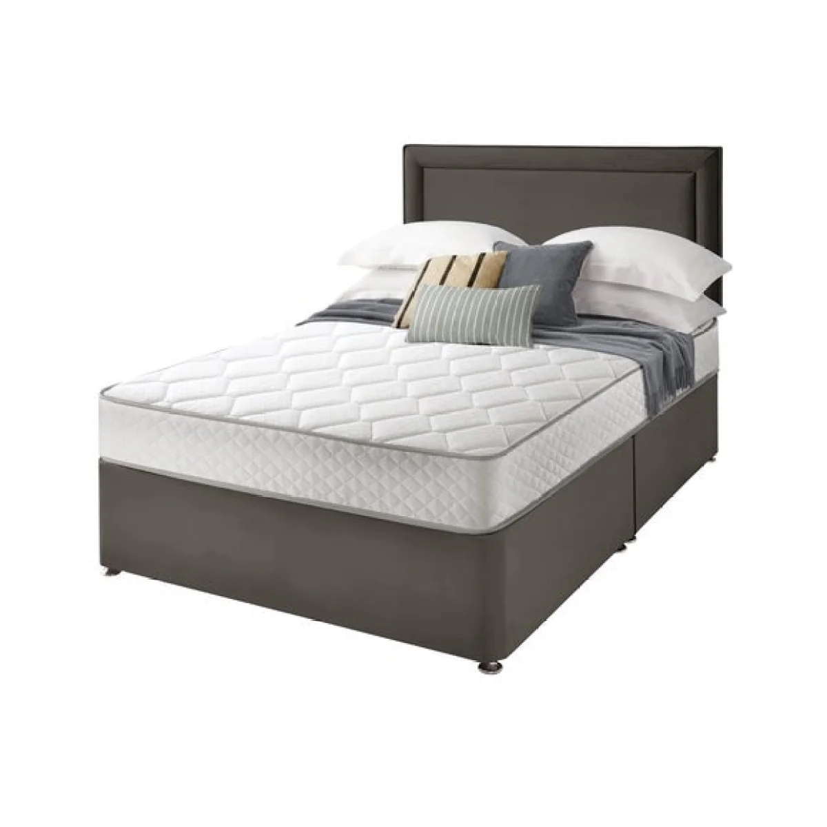 Silentnight Divan Set with Malvern Headboard and 800 Pocket Spring Memory Foam Mattress – image 6