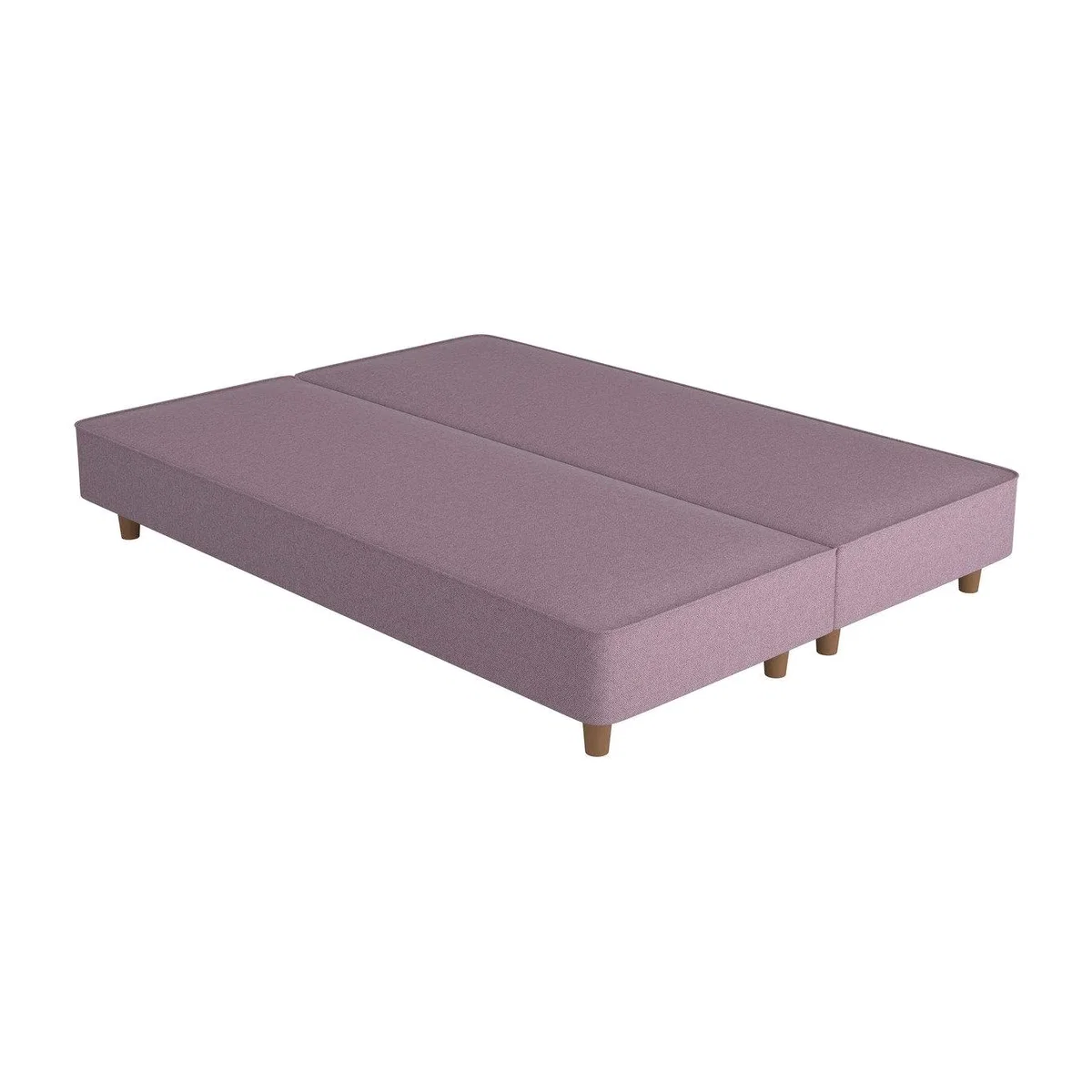 Flaxby Shallow Divan Bed Base - 5'0 King - Purple
