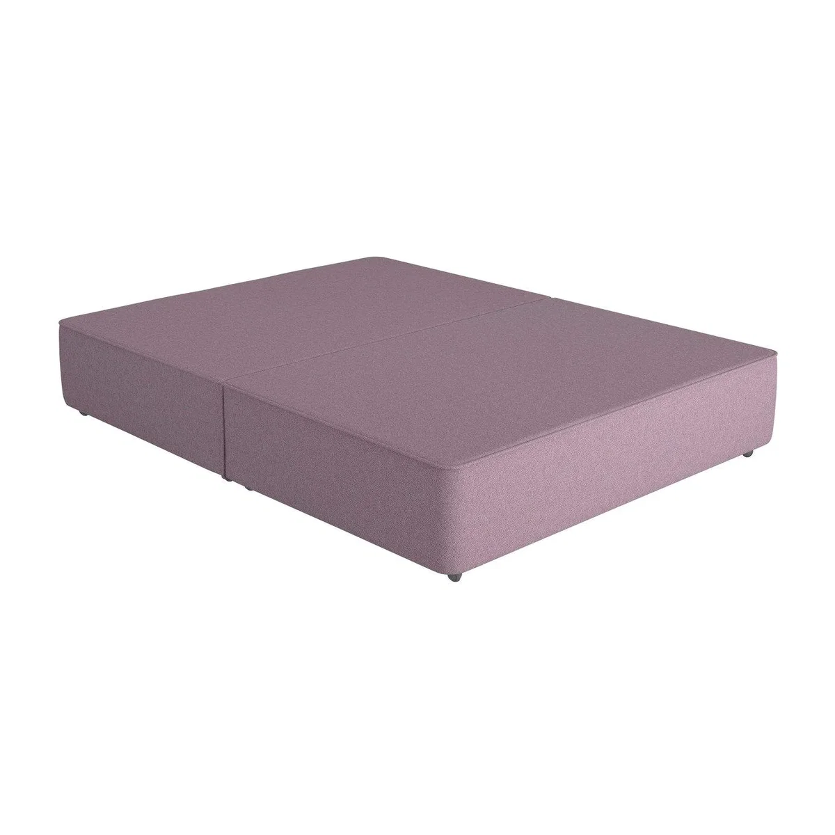 Flaxby Sprung Divan Base - 6'6 Emperor - Purple