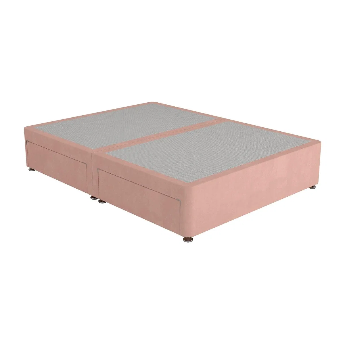 Dream Team Divan Bed Base - 4'0 Small Double - Pink