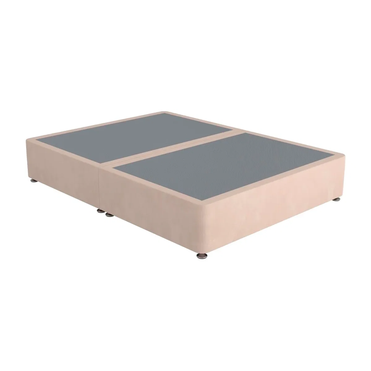 Sleepeezee Contemporary Divan Bed Base - 4'6 Double - Pink
