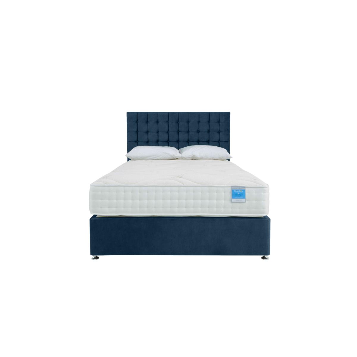 Sleep Story - Deluxe Firm Divan Set with Continental Drawers - Super King - Carbon – image 6