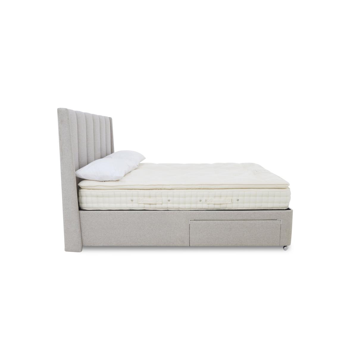 E-Motion Ryo Adjustable Divan Base With 4 Drawers with Headboard - King Size - Seven Anthracite – image 5