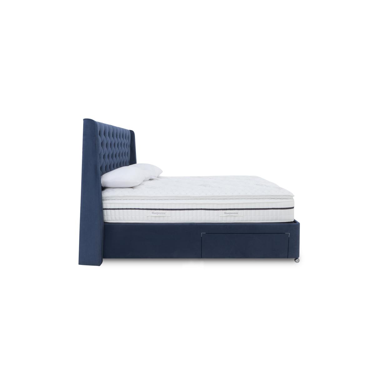 E-Motion Zen Adjustable Divan Base With 4 Drawers with Headboard - King Size - Warm Onyx – image 5