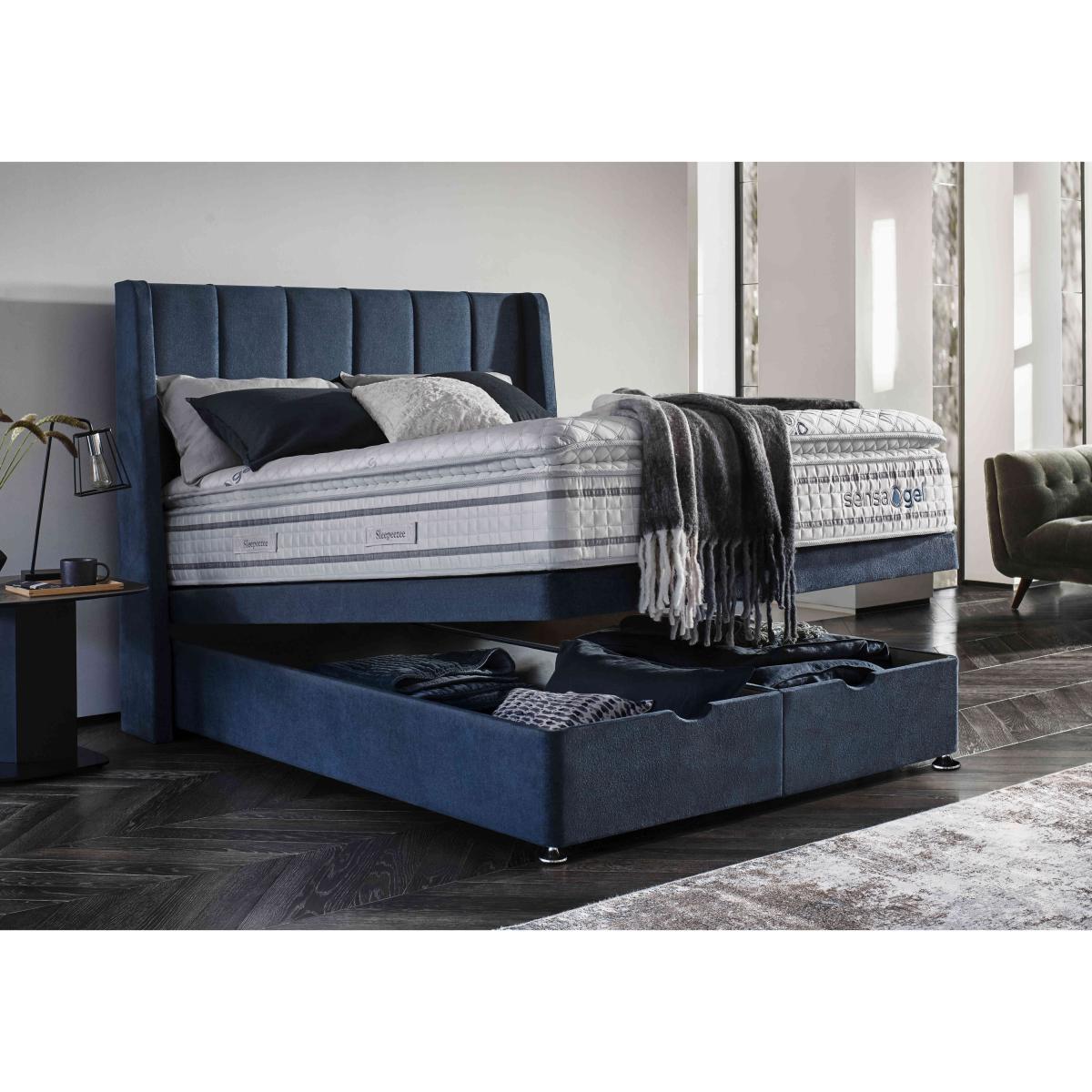 Sleepeezee - SensaGel 9000 Manual End Ottoman Divan Set - Single - Sage – image 3
