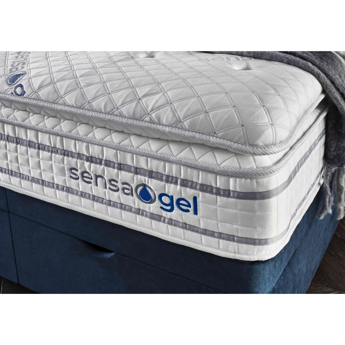 Sleepeezee - SensaGel 9000 Manual End Ottoman Divan Set - Single - Sage – image 6