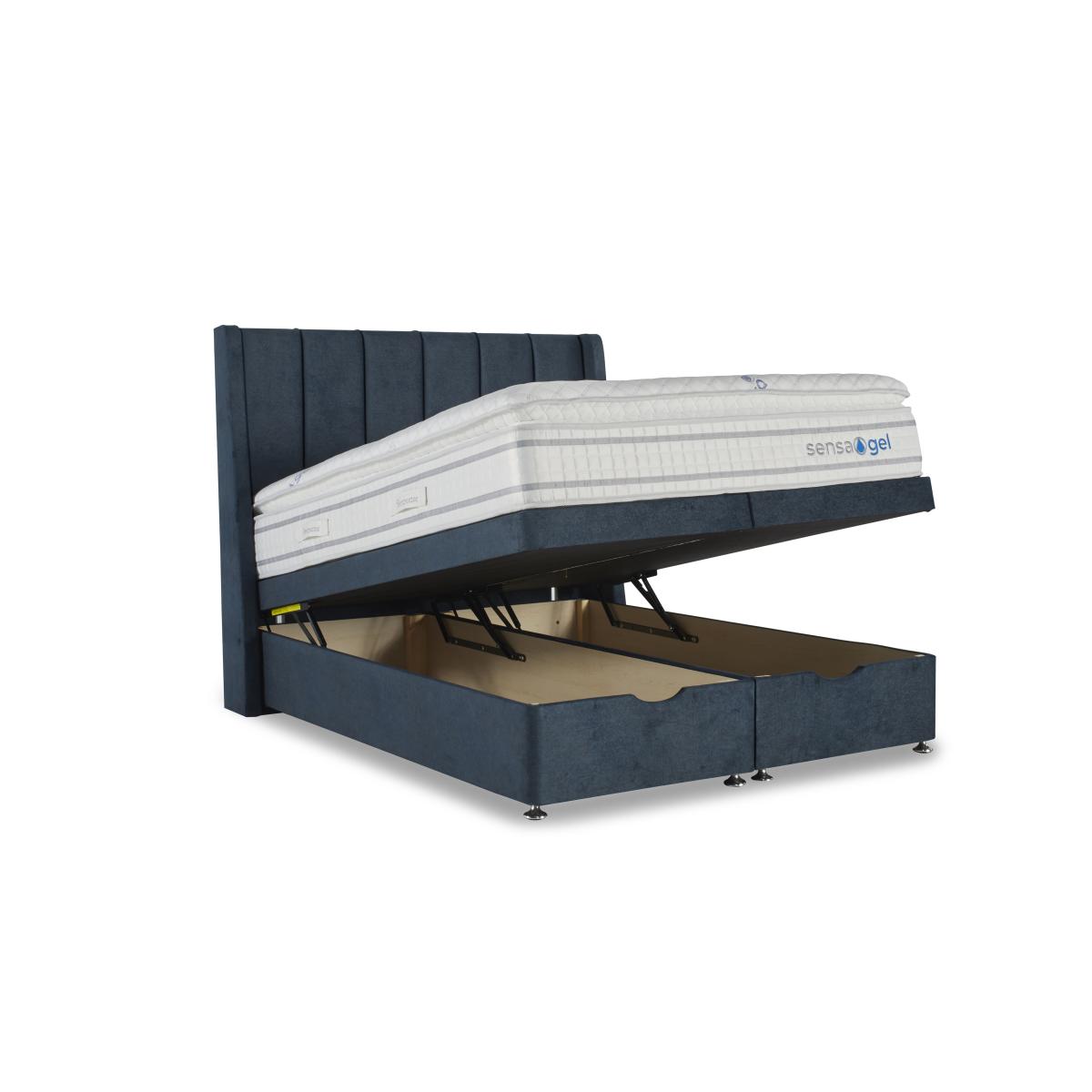 Sleepeezee - SensaGel 9000 Manual End Ottoman Divan Set - Single - Sage – image 7