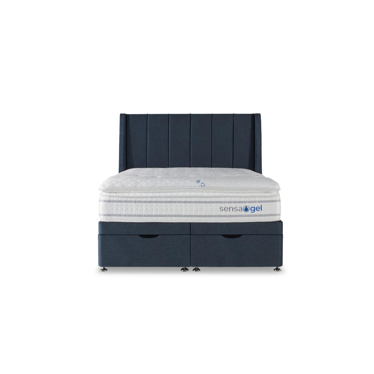 Sleepeezee - SensaGel 9000 Manual End Ottoman Divan Set - Single - Sage – image 9