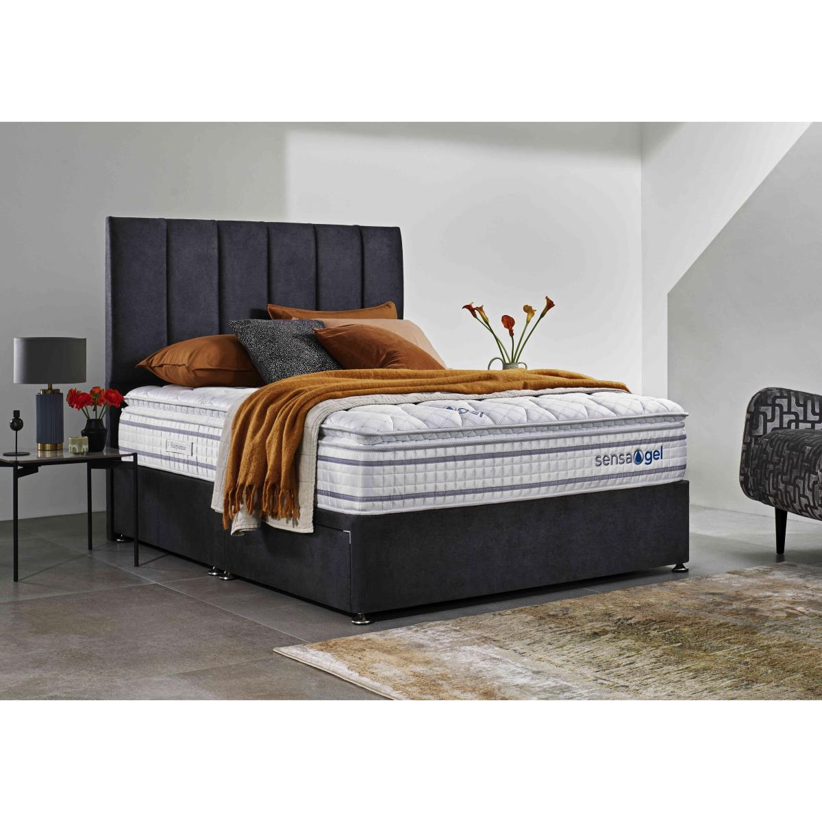 Sleepeezee - SensaGel 4000 Divan Set - Super King - Sage – image 3
